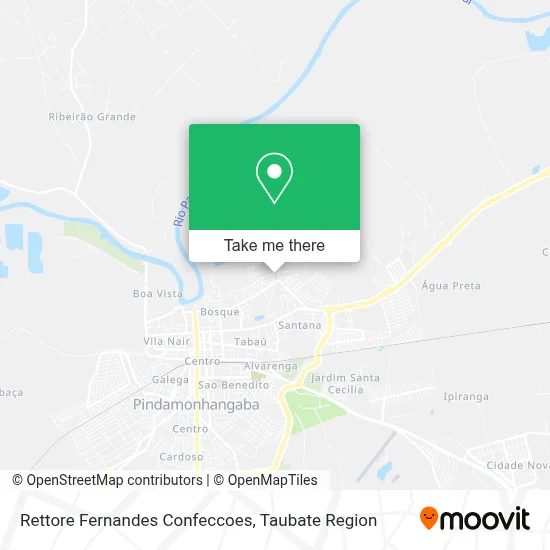 Rettore Fernandes Confeccoes map