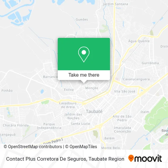 Contact Plus Corretora De Seguros map