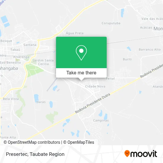 Presertec map