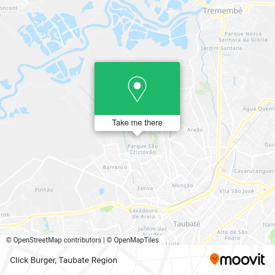 Click Burger map