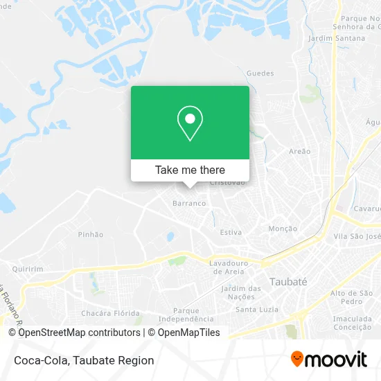 Coca-Cola map