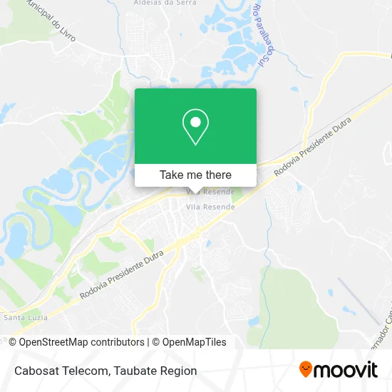 Cabosat Telecom map