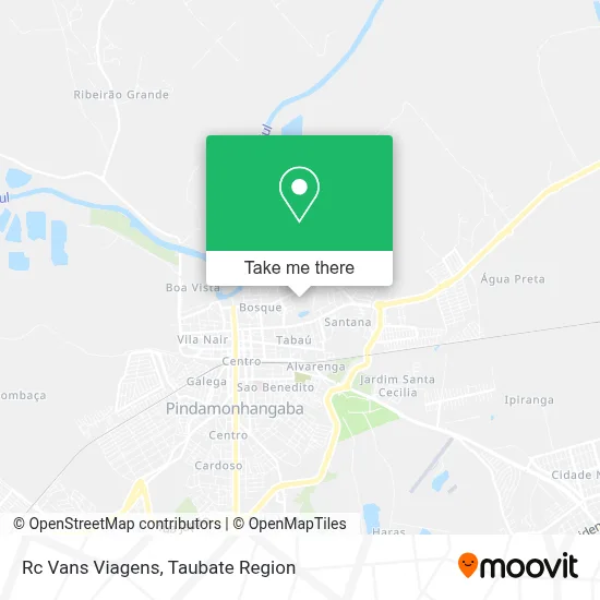 Rc Vans Viagens map