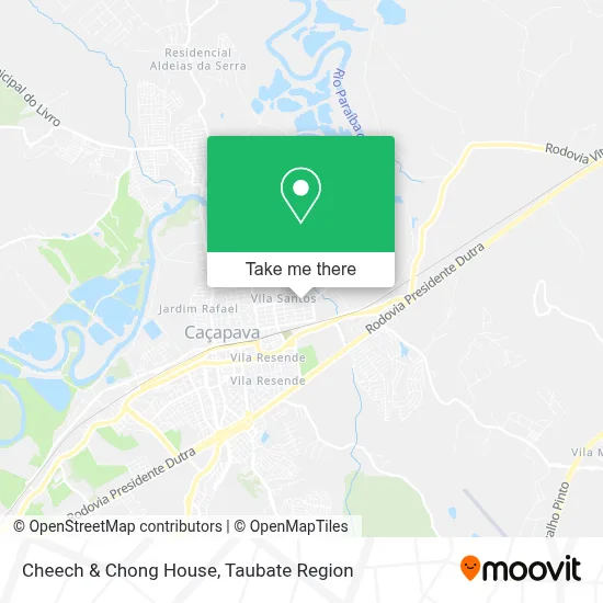 Cheech & Chong House map