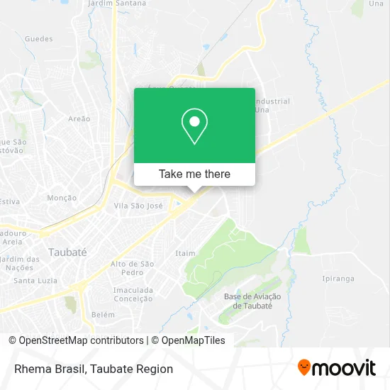 Rhema Brasil map