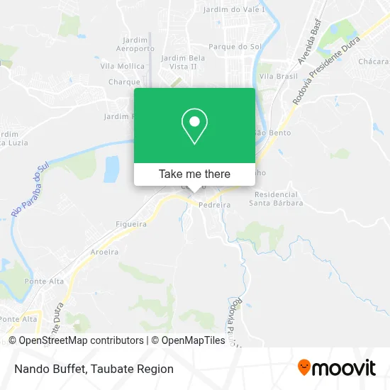 Nando Buffet map