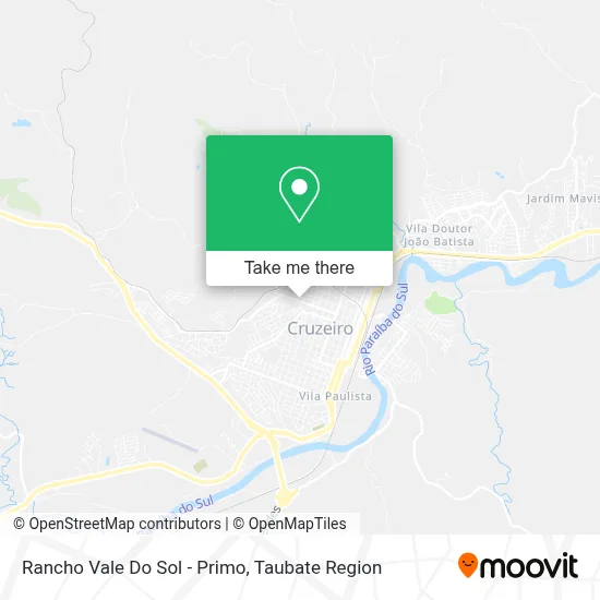 Rancho Vale Do Sol - Primo map