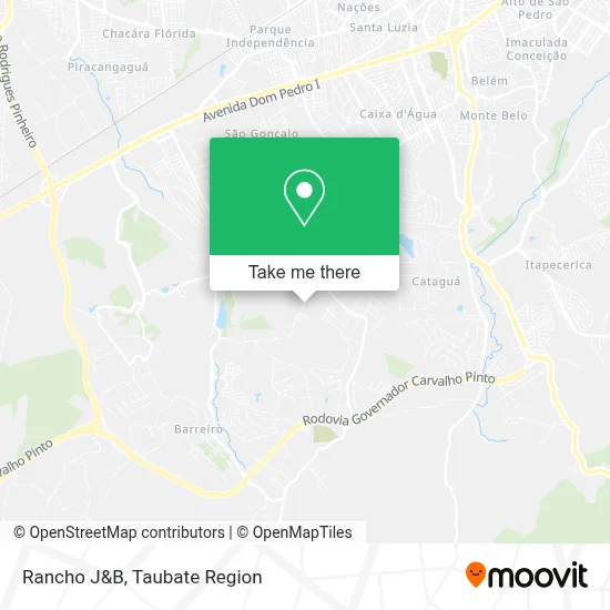 Rancho J&B map
