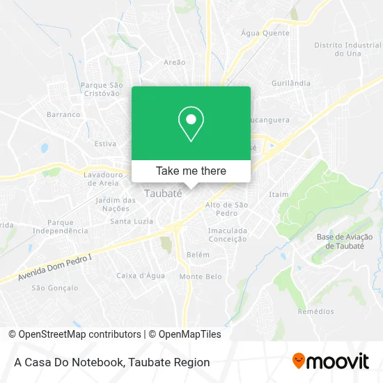 A Casa Do Notebook map