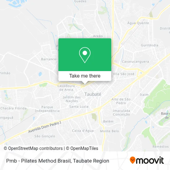 Pmb - Pilates Method Brasil map