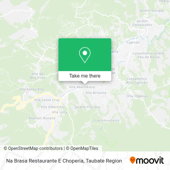 Na Brasa Restaurante E Choperia map