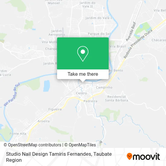 Studio Nail Design Tamiris Fernandes map