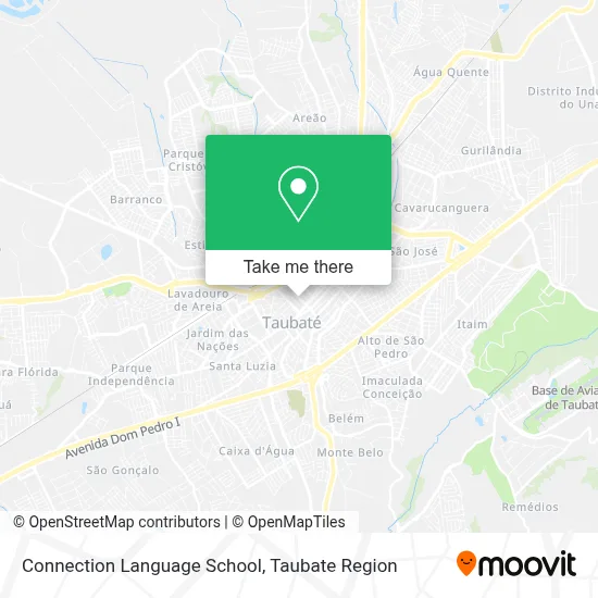 Connection Language School map