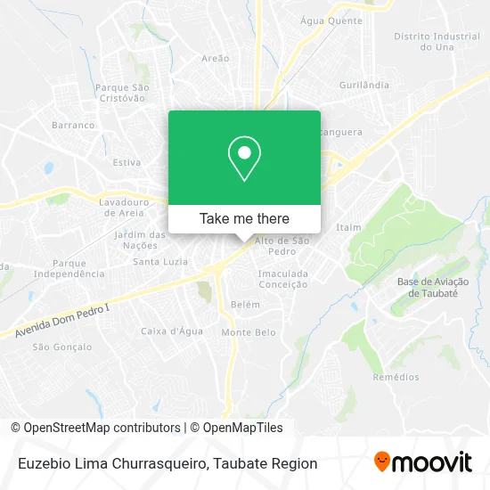 Euzebio Lima Churrasqueiro map