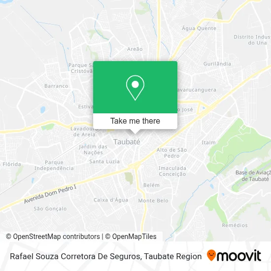 Rafael Souza Corretora De Seguros map