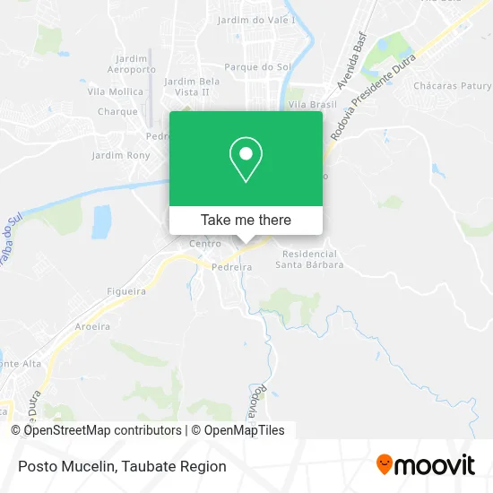Posto Mucelin map