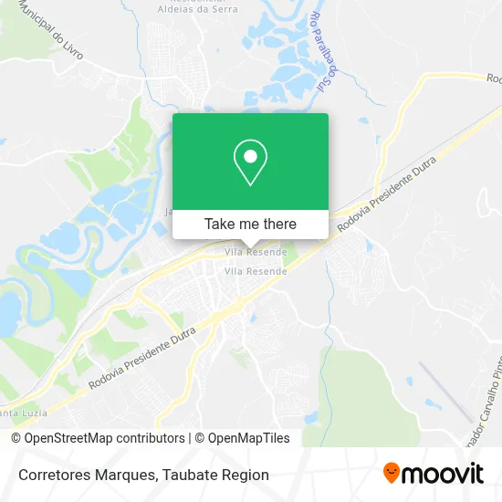 Corretores Marques map
