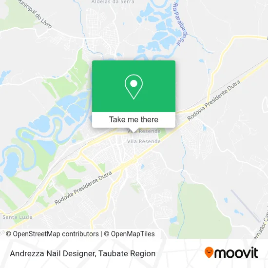 Andrezza Nail Designer map