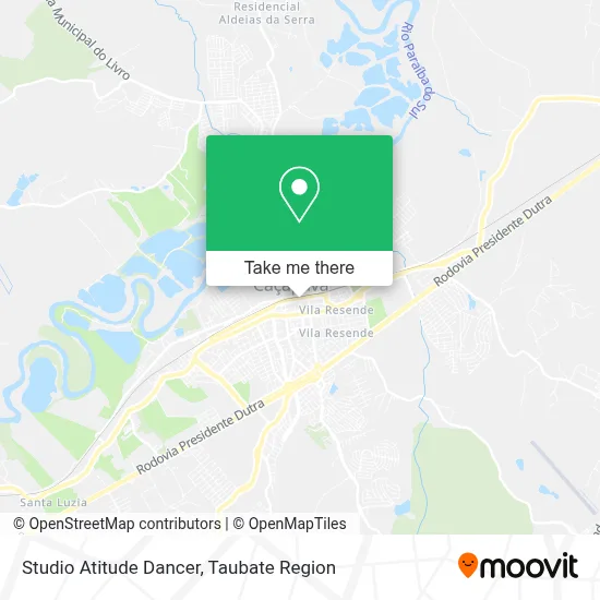 Studio Atitude Dancer map