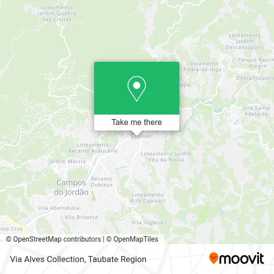 Via Alves Collection map