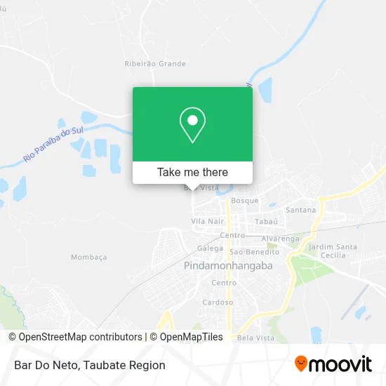 Bar Do Neto map
