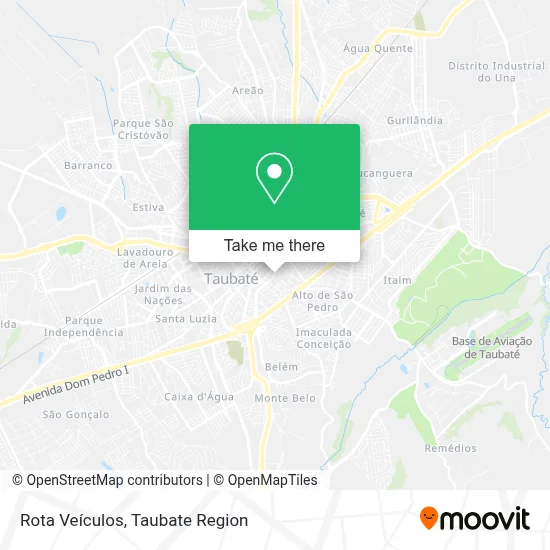 Rota Veículos map