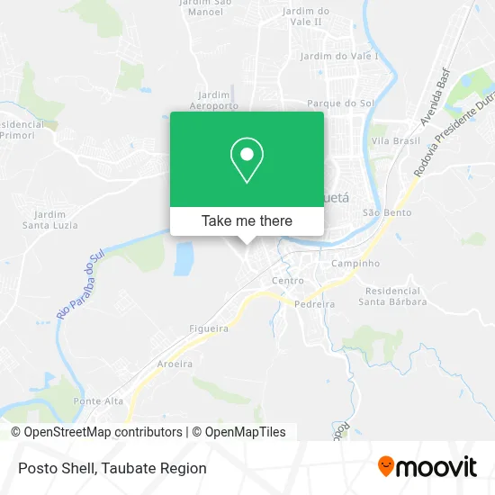 Posto Shell map