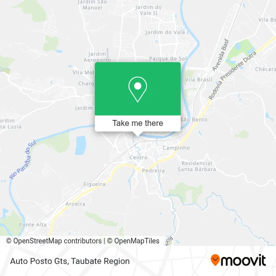 Auto Posto Gts map