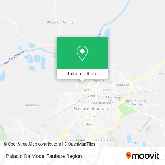 Palacio Da Moda map