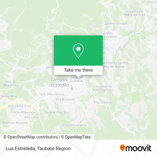 Lua Estrelada map