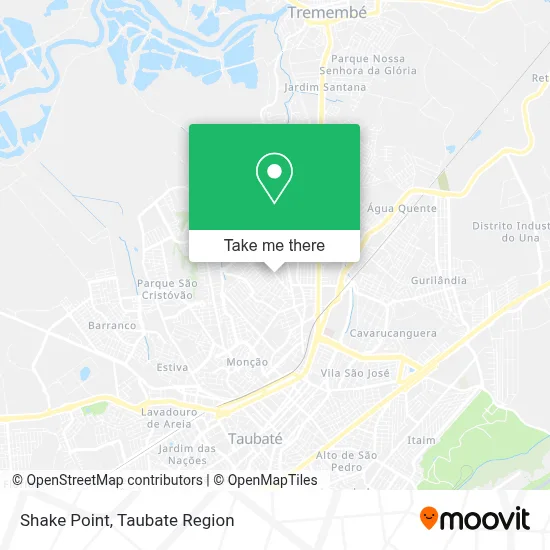 Shake Point map