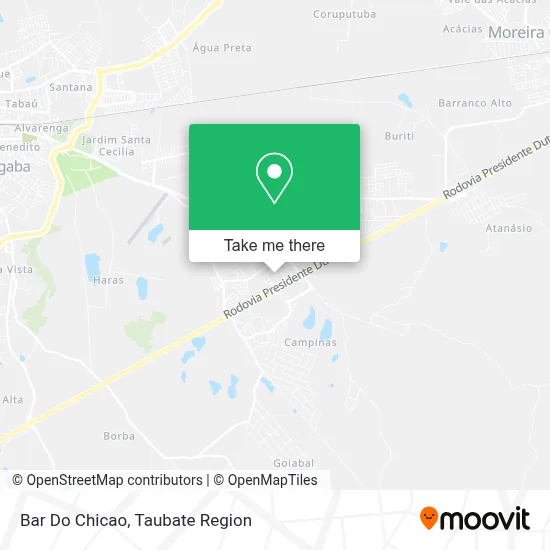 Bar Do Chicao map