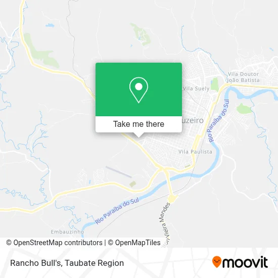 Rancho Bull's map