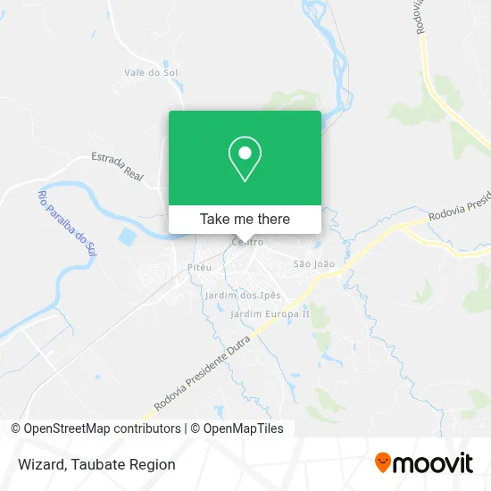 Wizard map