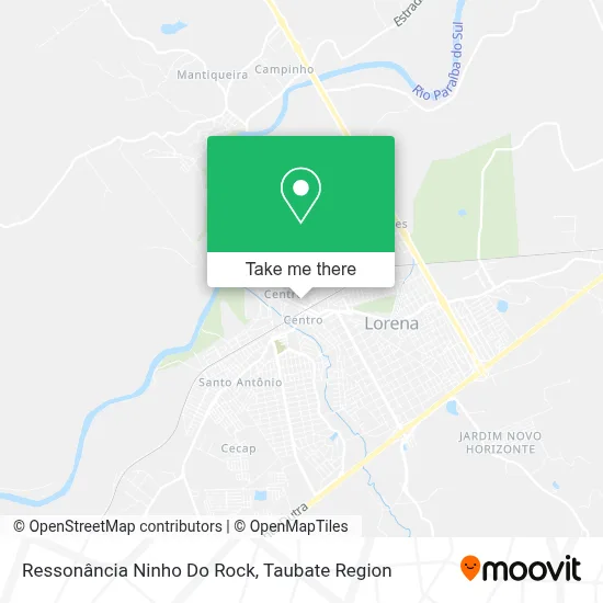 Ressonância Ninho Do Rock map