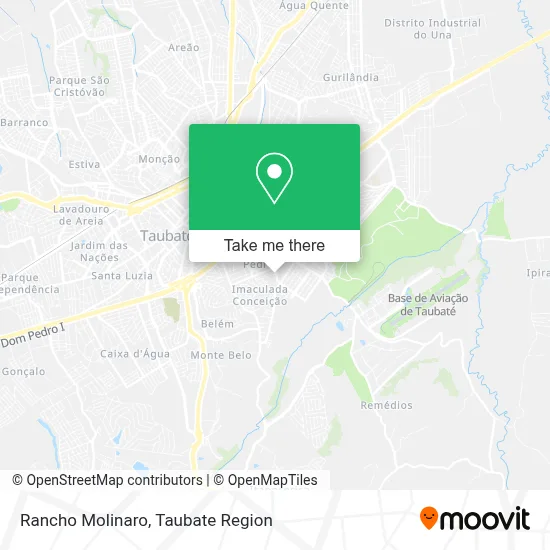 Rancho Molinaro map