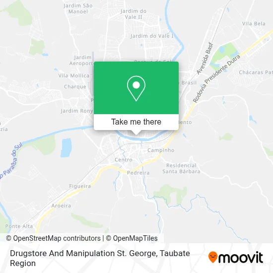 Drugstore And Manipulation St. George map