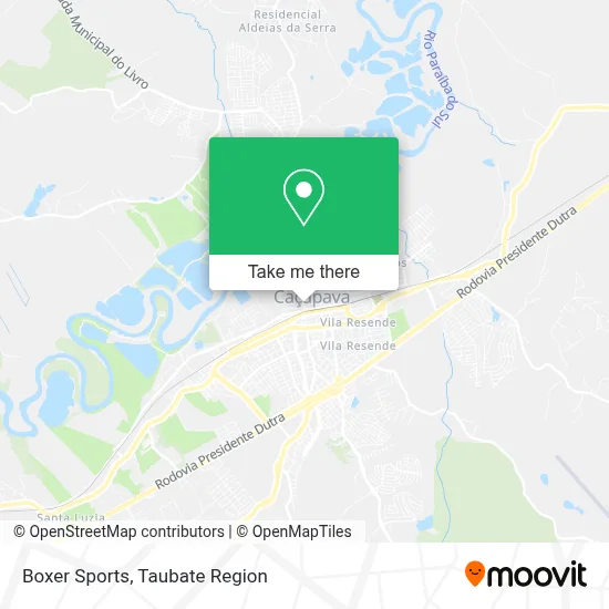 Boxer Sports map