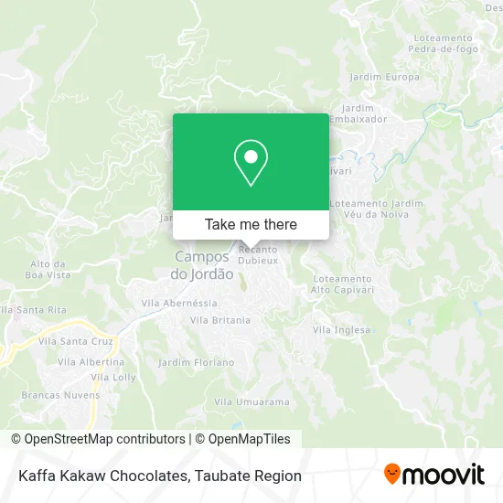 Kaffa Kakaw Chocolates map