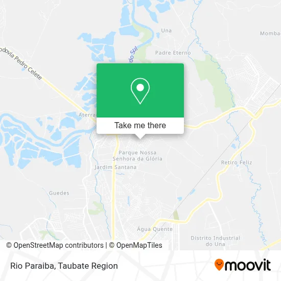 Rio Paraiba map