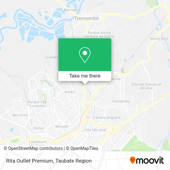 Rita Outlet Premium map