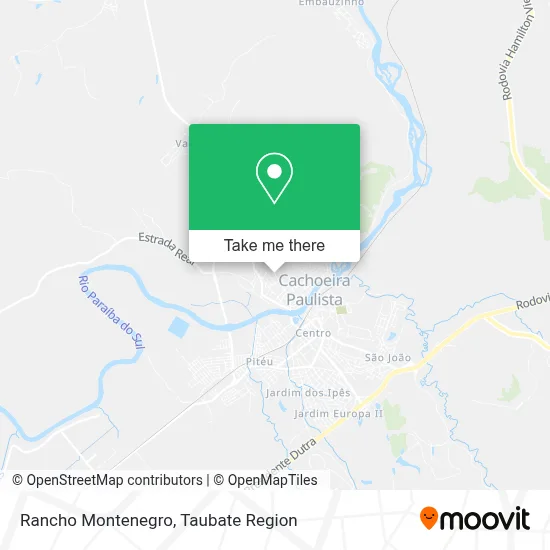 Rancho Montenegro map