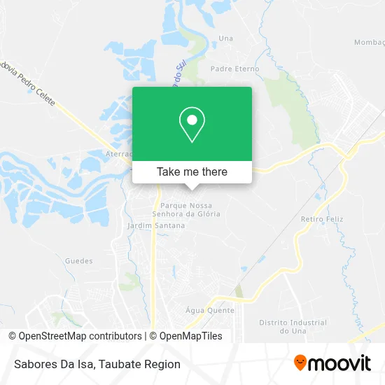 Sabores Da Isa map