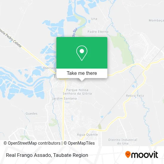 Real Frango Assado map