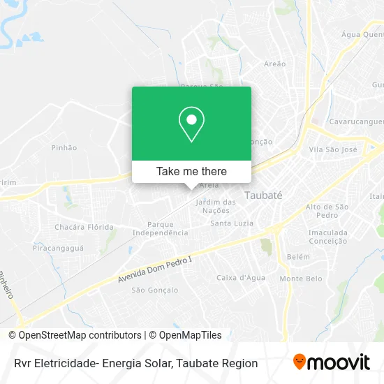 Rvr Eletricidade- Energia Solar map