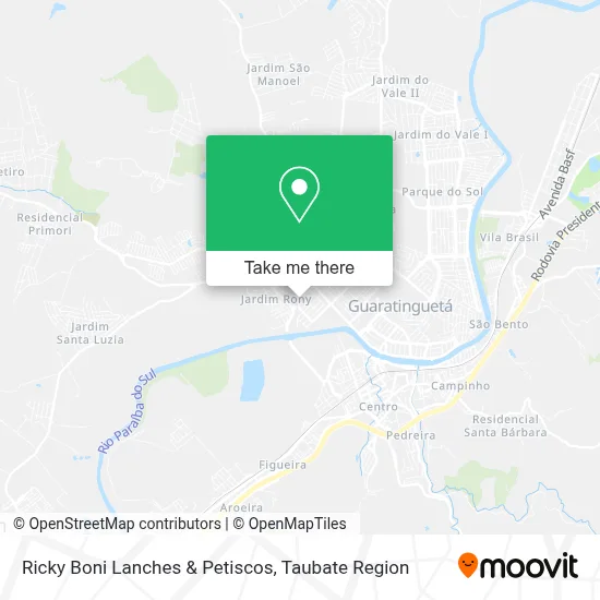 Ricky Boni Lanches & Petiscos map