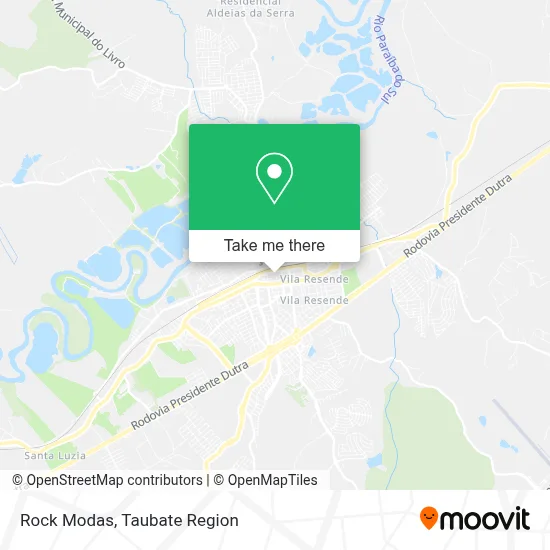 Rock Modas map