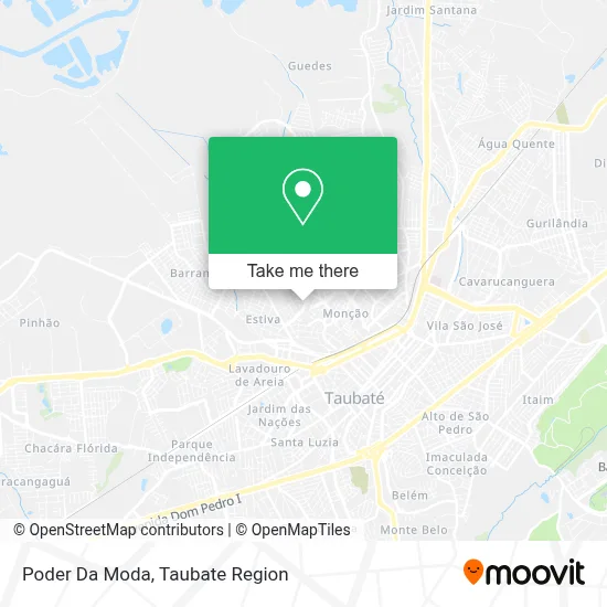 Poder Da Moda map