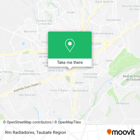 Rm Radiadores map