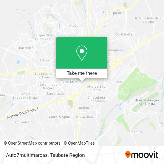 Auto7multimarcas map